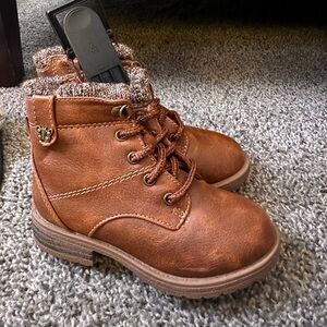 Brown Kids Boots